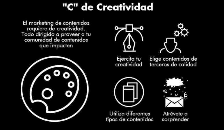 Las 7 C's del marketing digital: creatividad