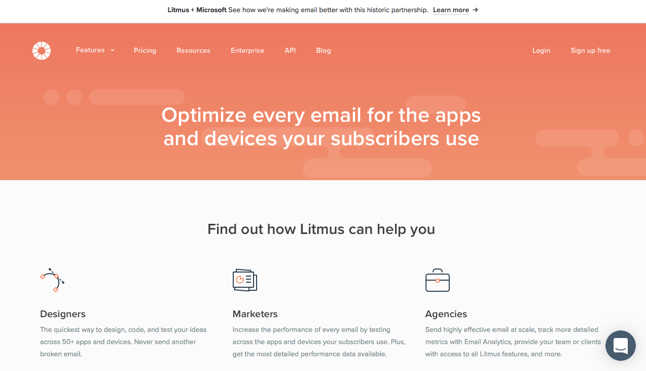 Strumenti di gestione d'email marketing: Litmus
