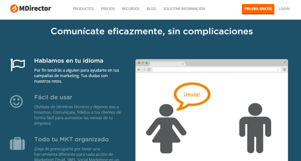 MDirector, herramienta de email marketing en español