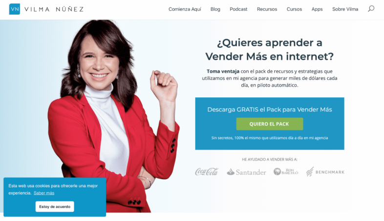 Squeeze Page para formularios de contacto