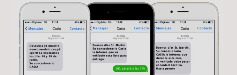 SMS marketing para concesionarios