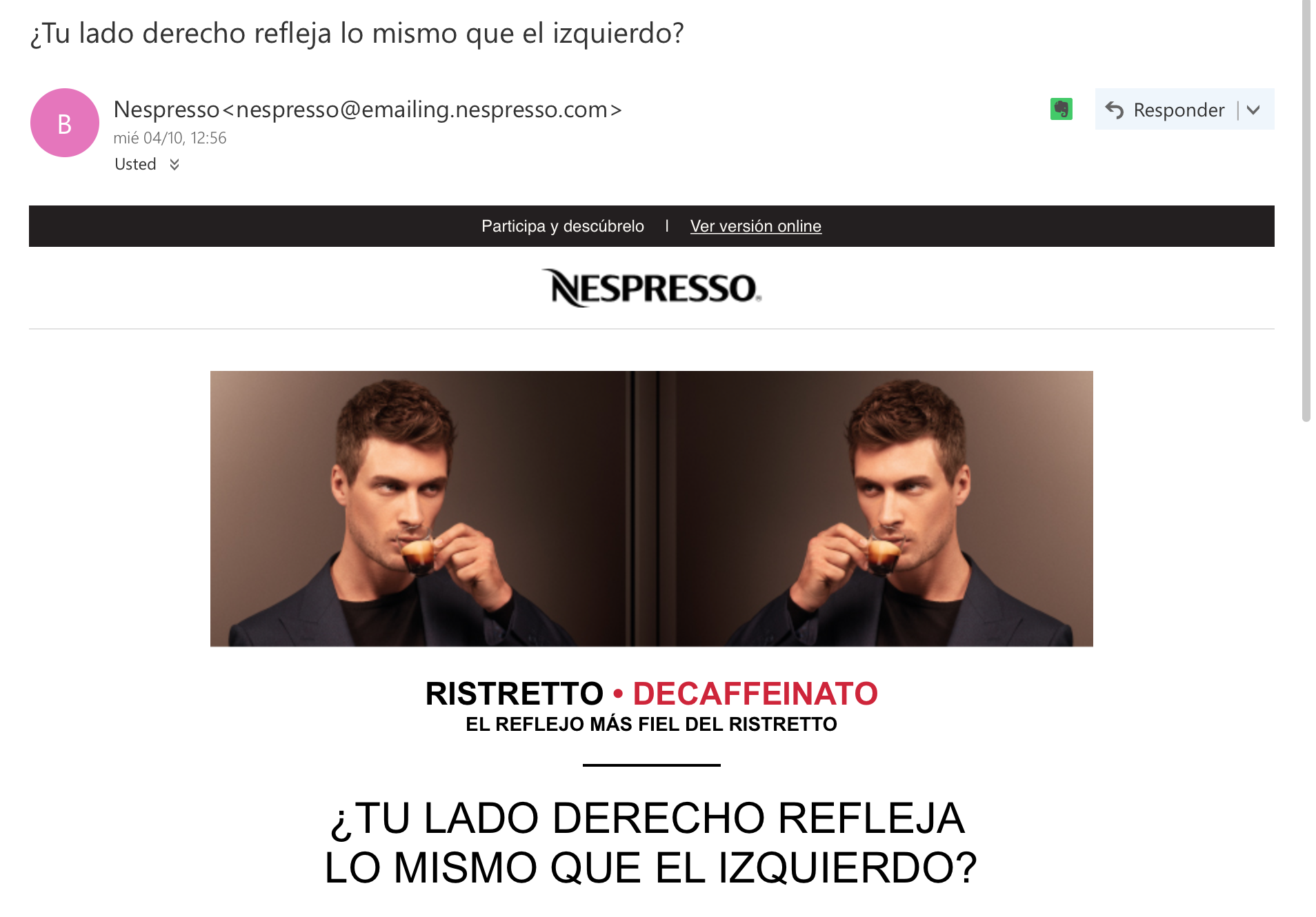 Una pregunta es una buena forma de atraer al cliente