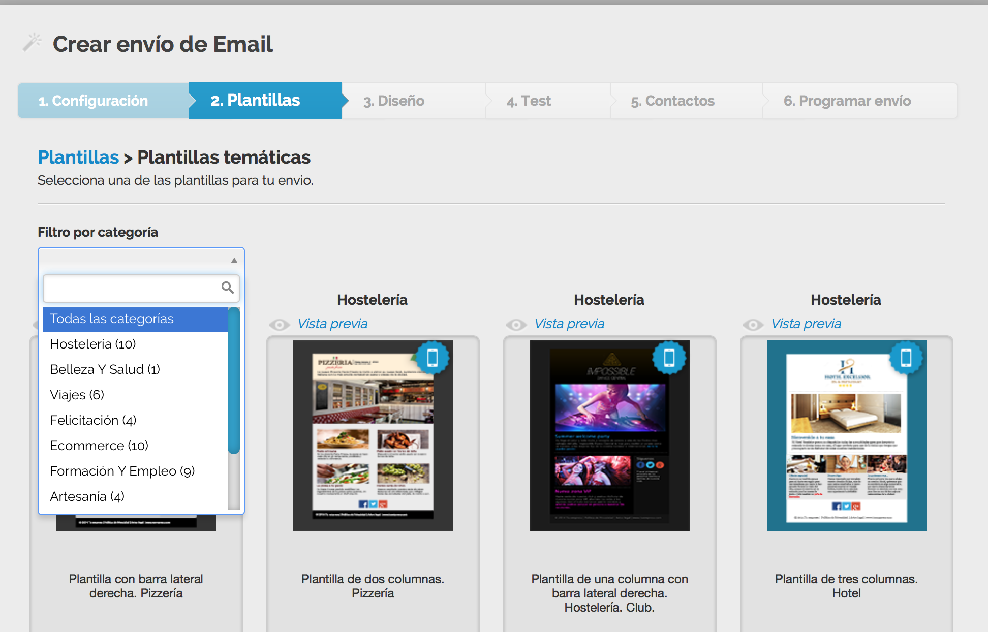 plantilla para tu newsletter