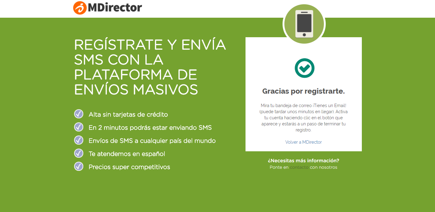 crear landing pages efectivas: páginas agradecimiento