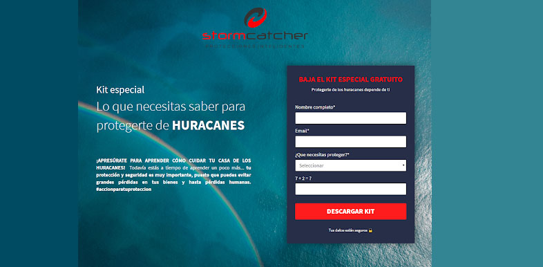 Landing page personalizada