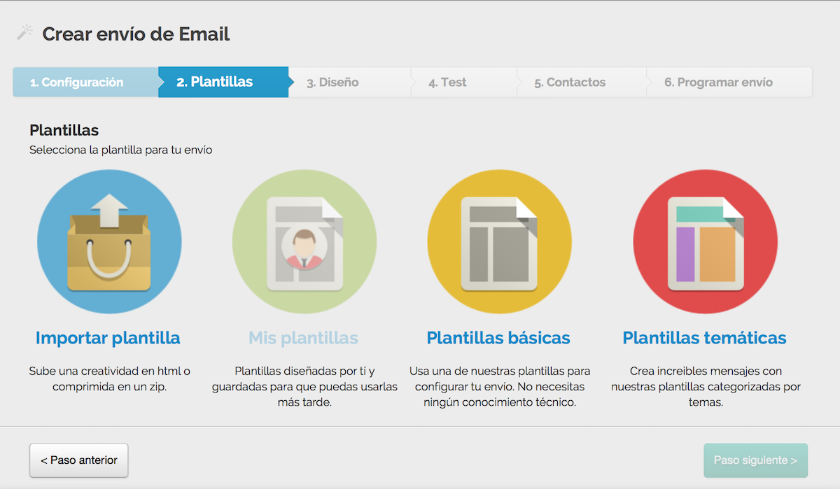 plantilla para tu newsletter