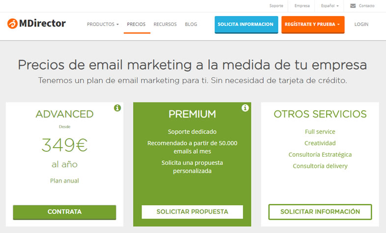 plataforma de Marketing Automation de MDirector