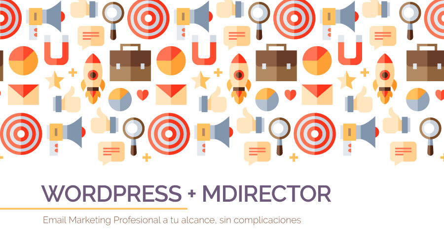 plugin de newsletters para WordPress de MDirector