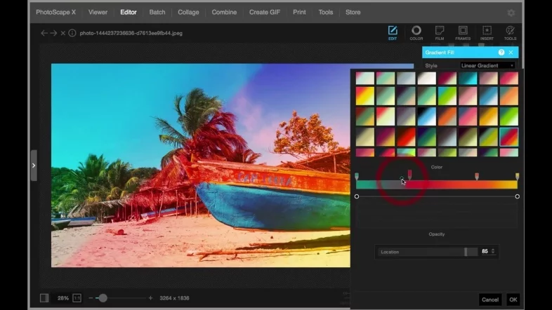 Aplicaciones gratuitas para editar fotos: PhotoScape X