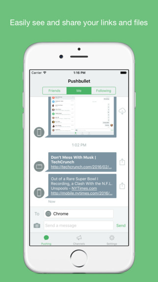 apps que van a triunfar en 2016: pushbullet