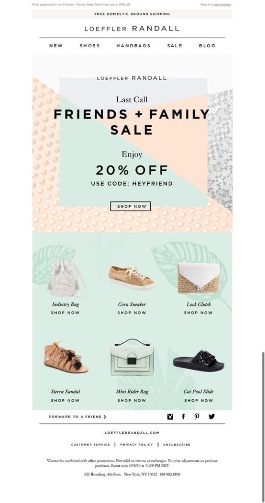 campañas de email marketing para las rebajas