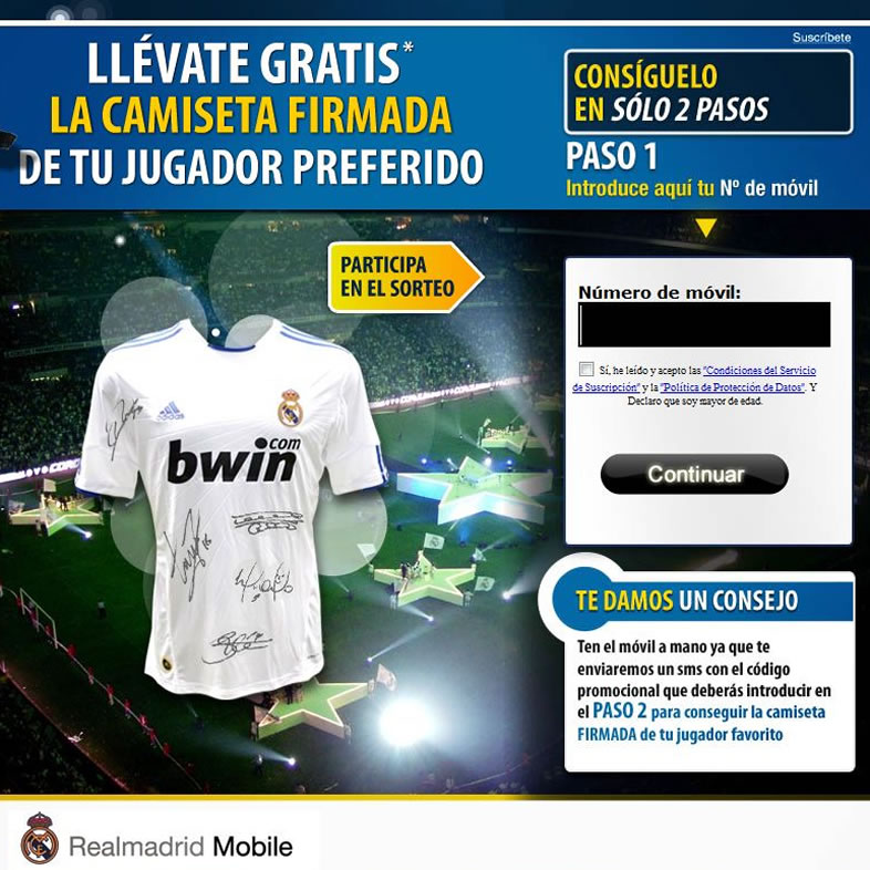 real madrid mobile