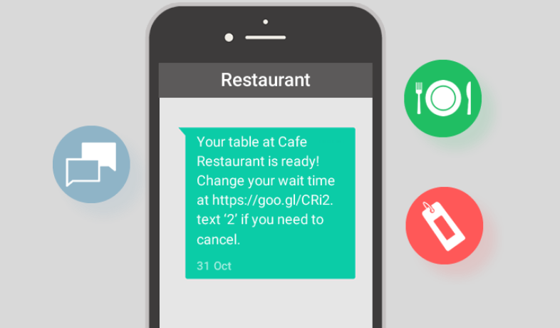 Ejemplos de plantillas de SMS para la gestión de reservas de tu restaurante