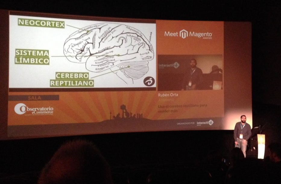 Ponencia de Rubén Orta en Meet Megento: el cerebro reptiliano