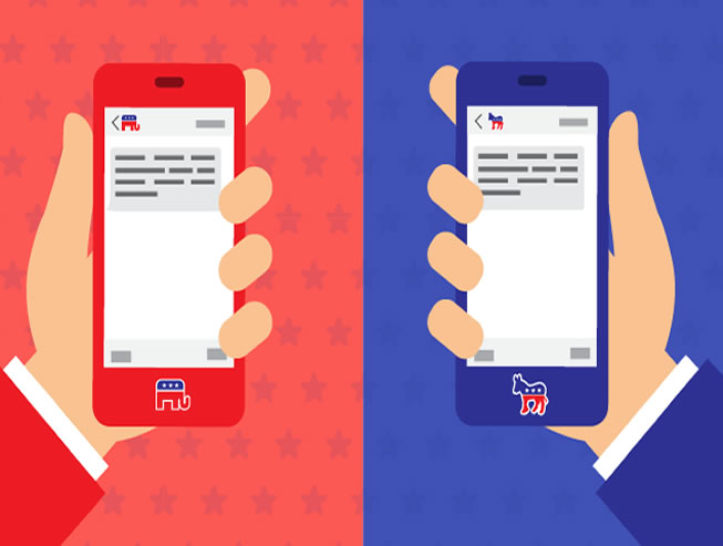 SMS marketing y política