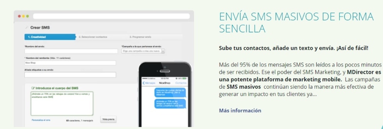 Utilizar el mejor software de SMS Marketing