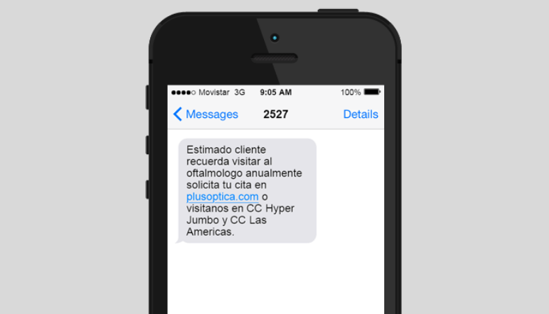 SMS collegamento