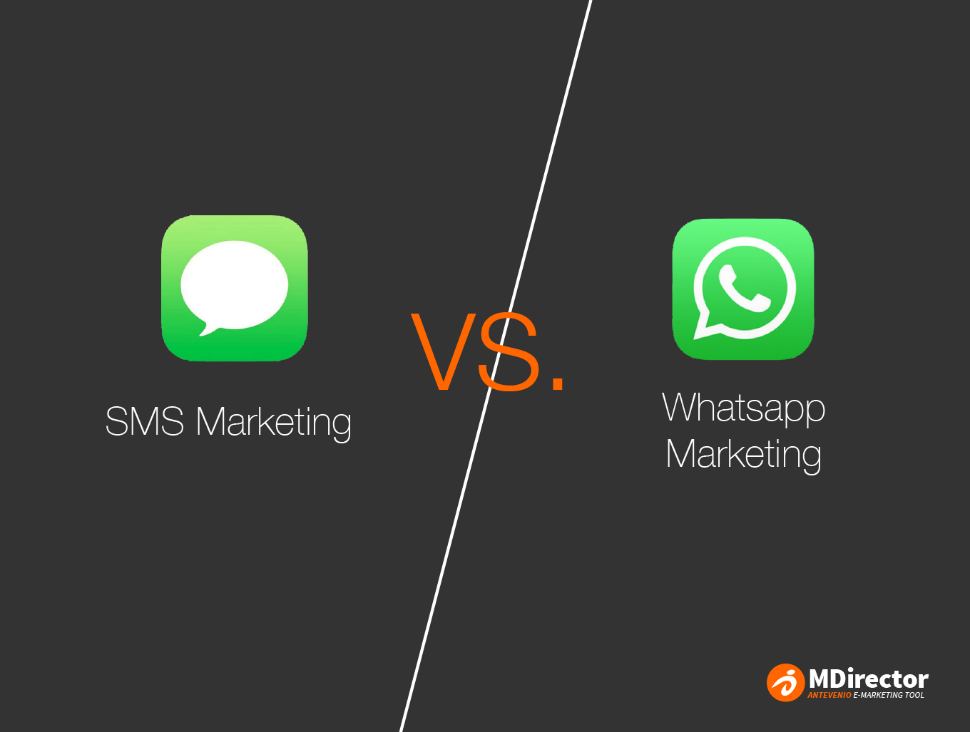 diferenças entre SMS marketing e Whatsapp marketing