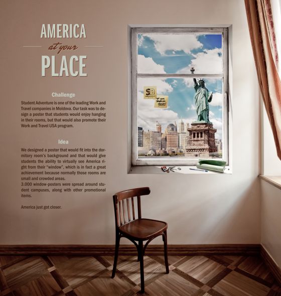 ejemplos de banners creativos American Ambient