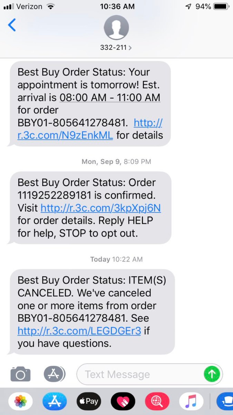 Atención al cliente por SMS