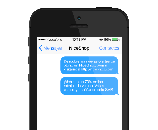 crear textos para campañas de SMS Marketing