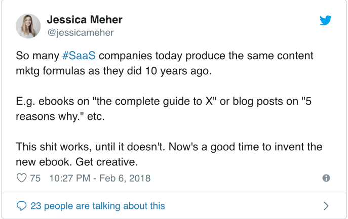 marcas que triunfan en captación de leads tweet