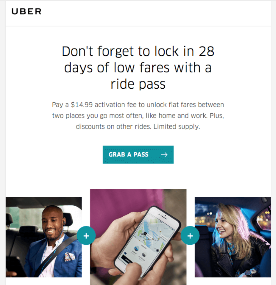 uber estrategias de email marketing