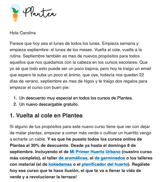 Ux Writing para los textos en tus campañas de email