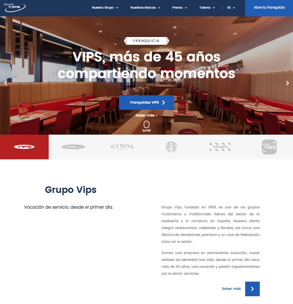 Errores en las landing pages: Vips