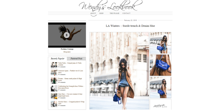 blogueiras de moda: Wendy's Lookbook