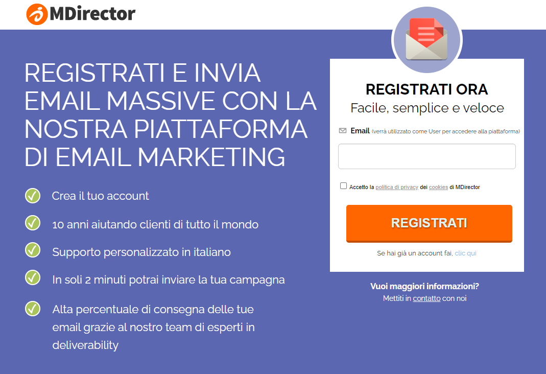 piattaforma di email marketing