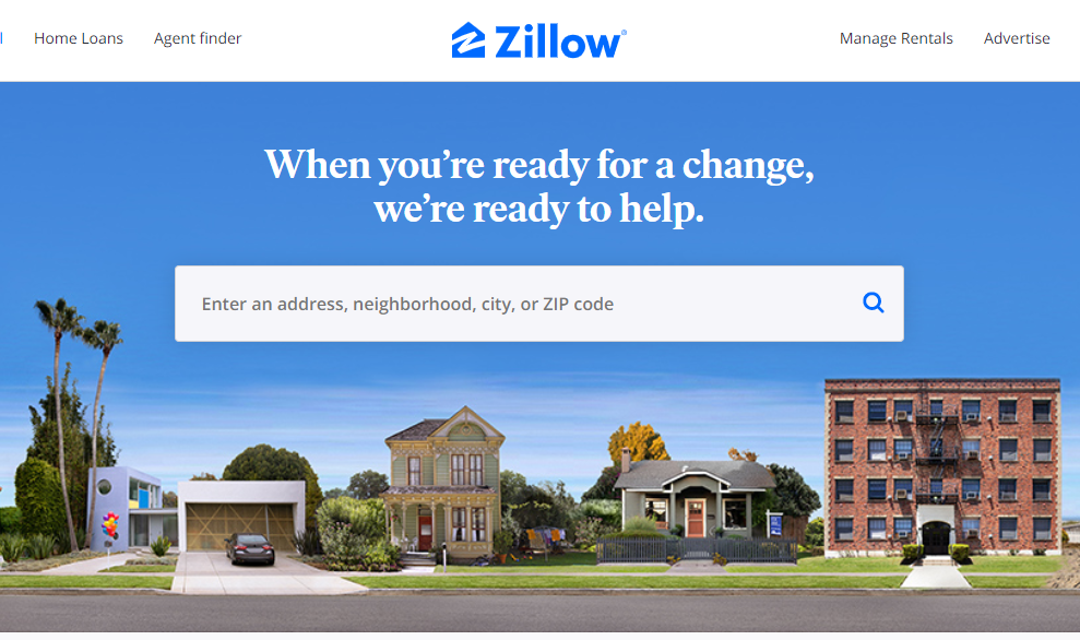 ejemplo de storytelling - Zillow