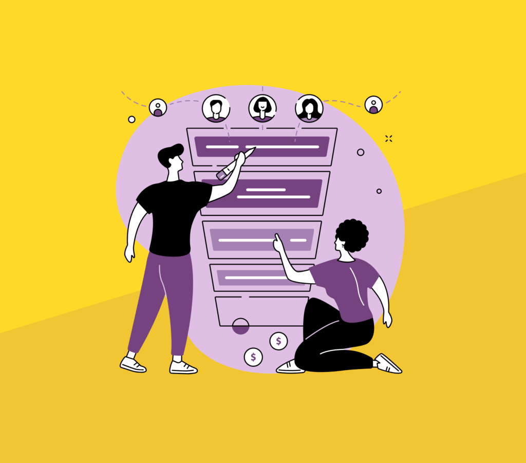 etapas funnel de conversión