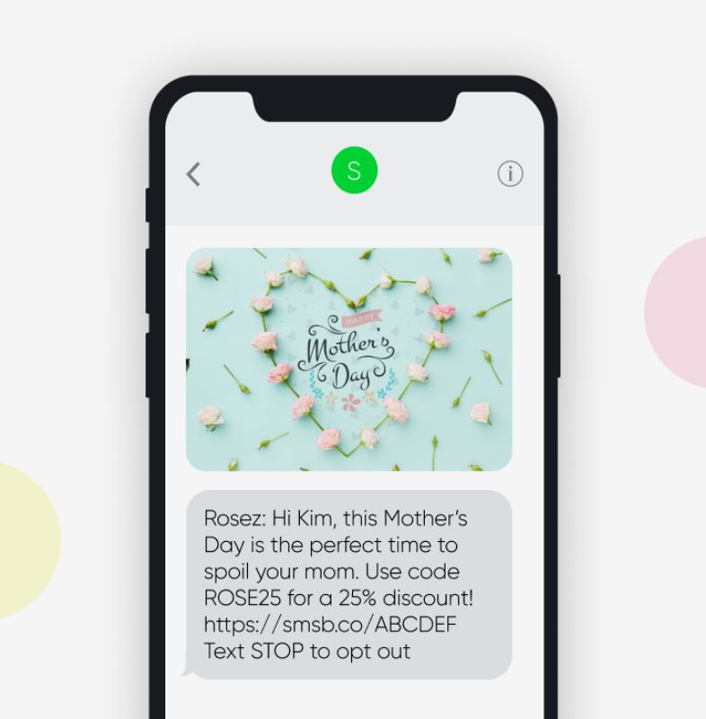 SMS Marketing en el mes de la Madre
