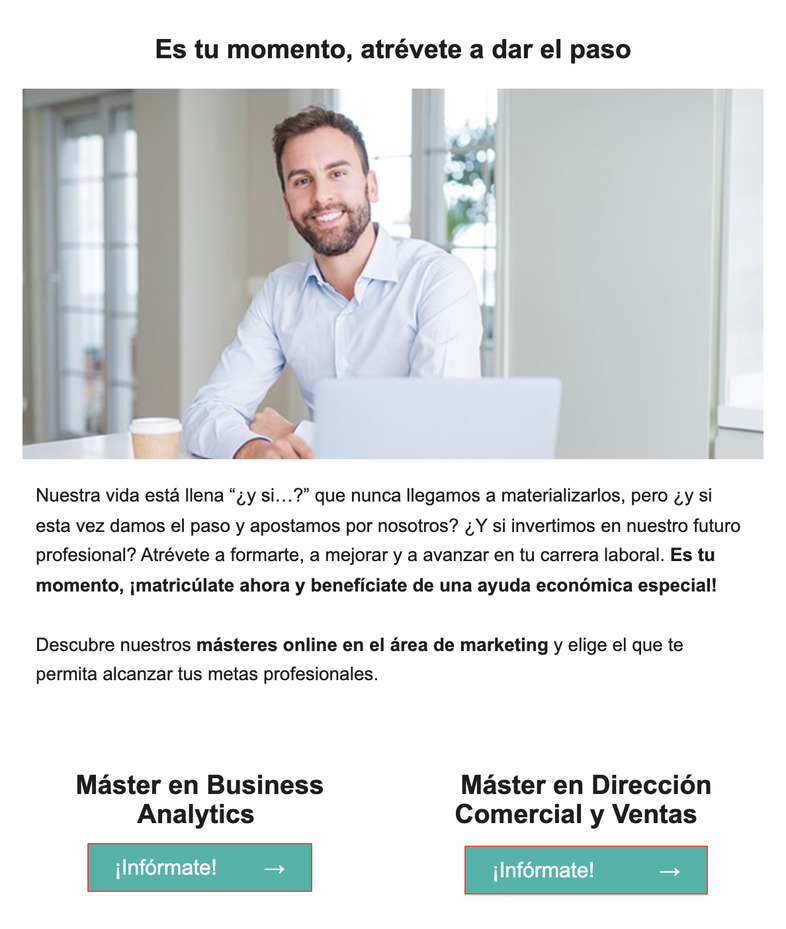 Marketing automation para estudiantes