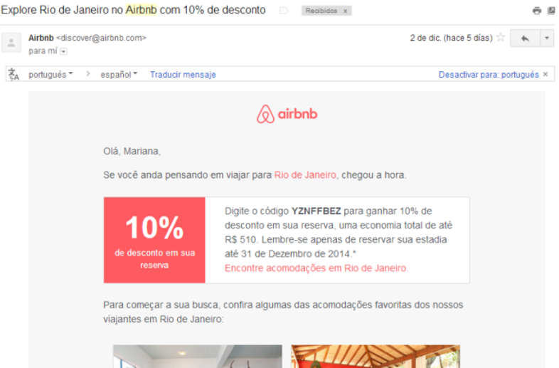 Email personalizado