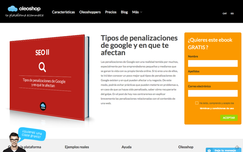 formulario landing page