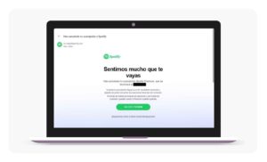 notificación email