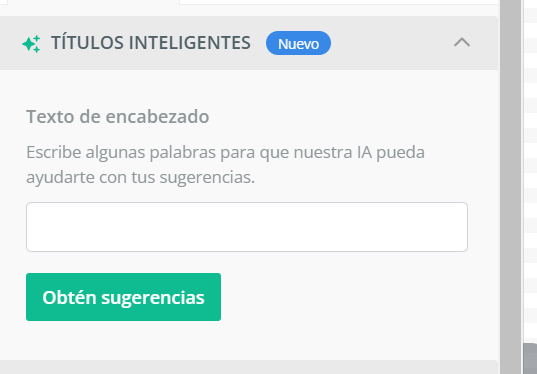 Generación de textos inteligentes con MDirecto