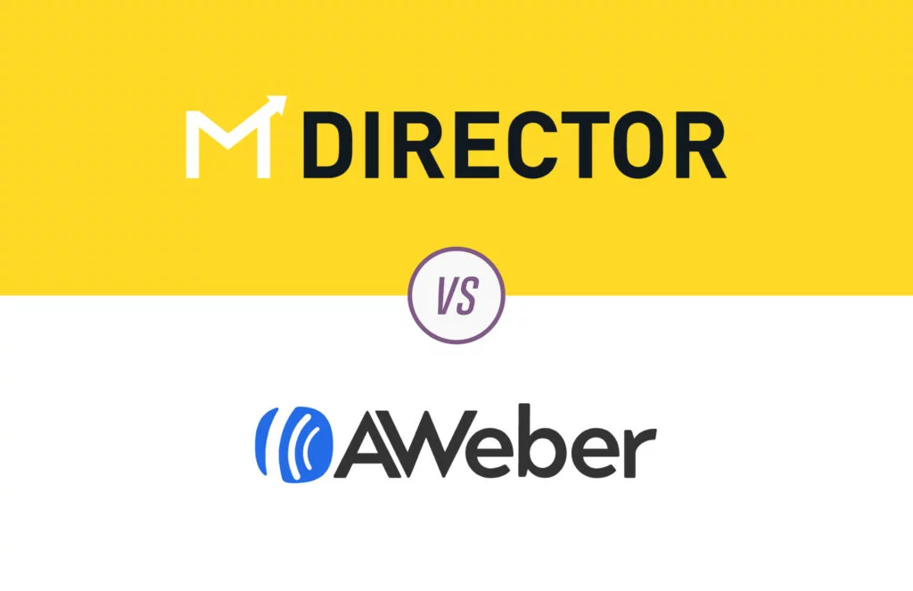 MDirector vs AWeber: comparativa