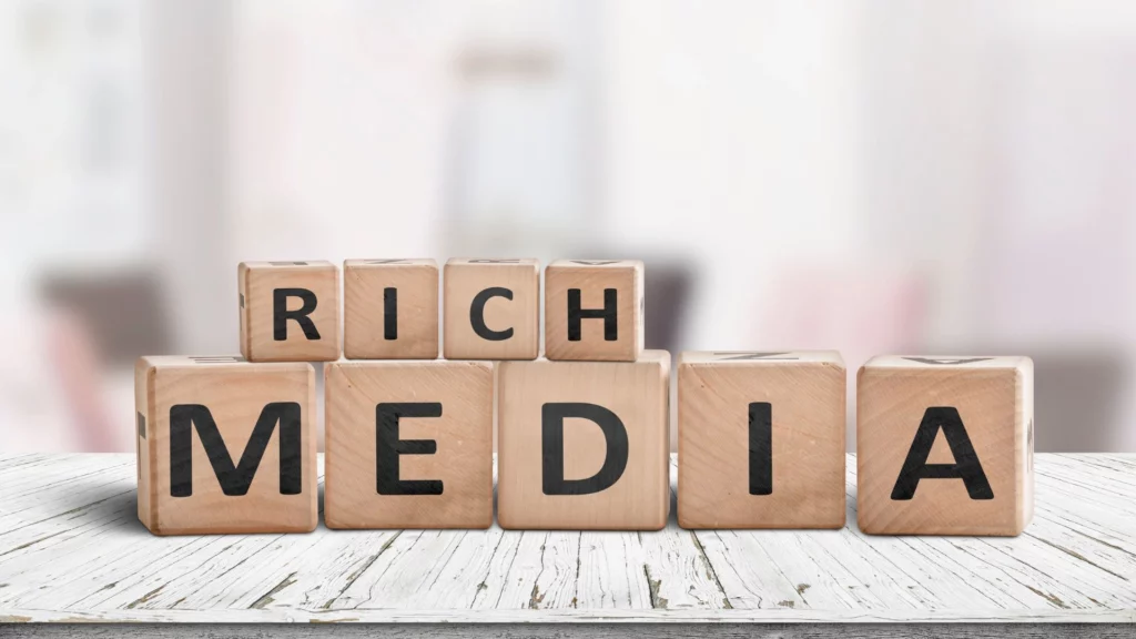 ¿Qué es el rich media?