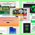 7 ejemplos de landing pages para empresas ecológicas