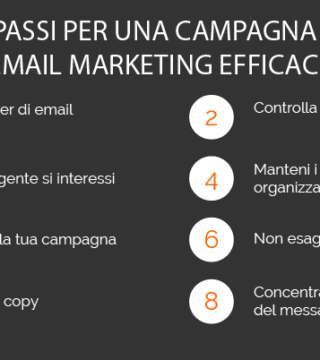 8 passi per una campagna di Email Marketing efficace