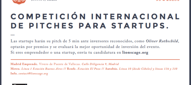 MDirector apoya el crecimiento de las startups de la competición Lionscage Madrid