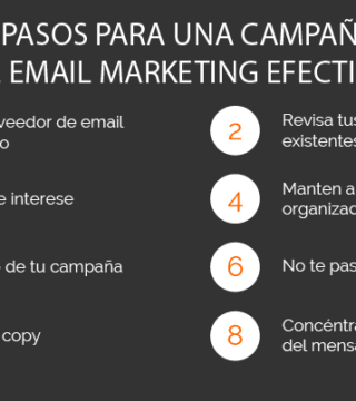 8 sencillos pasos para realizar una campaña de email marketing efectiva