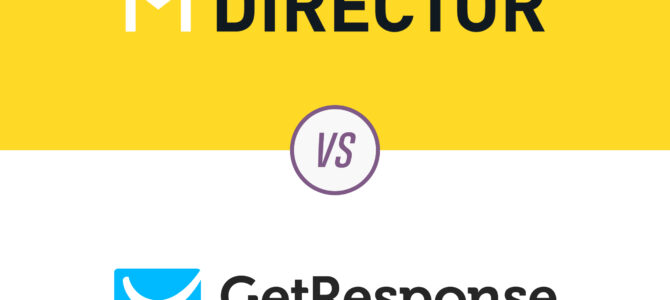 MDirector vs GetResponse: análisis comparativo