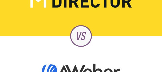 MDirector vs AWeber: comparativa de plataformas