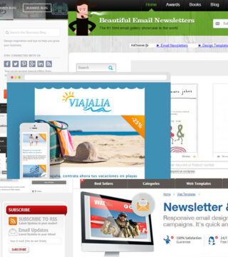 8 espacios donde encontrar las mejores plantillas para emailings