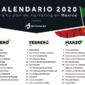 Calendario de Marketing 2020 de México: organiza tus campañas