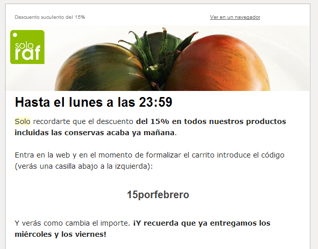 email es la herramienta que mejor ROI nos ofrece